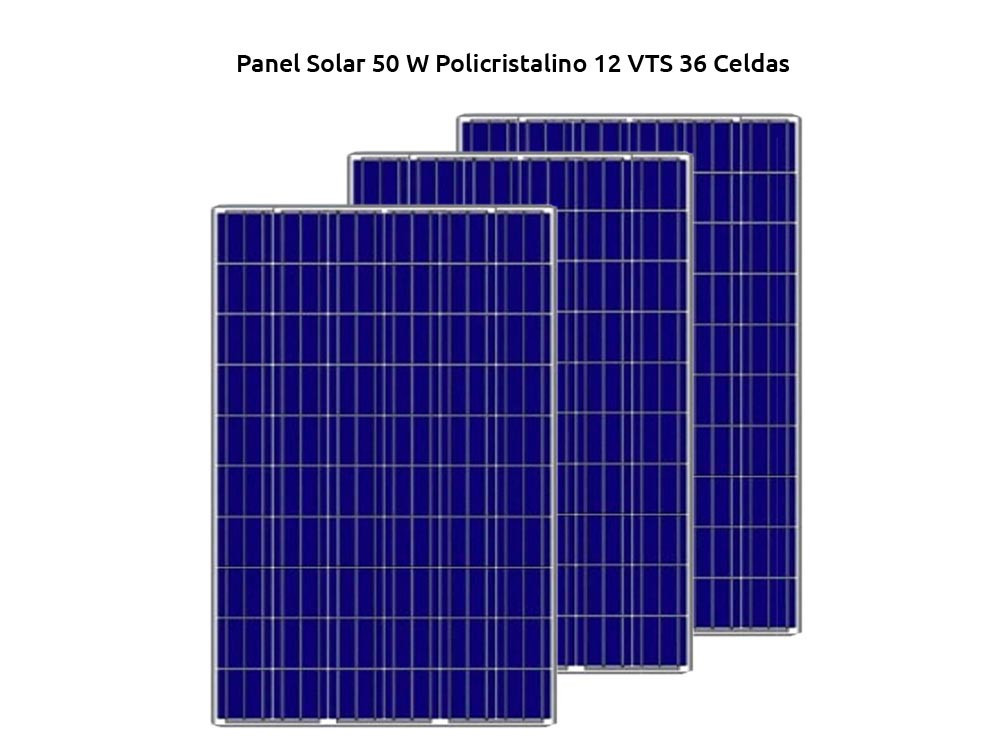 Panel Solar W Policristalino Vts Celdas