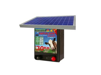 Impulsor s 30 con panel solar 30 km/80 hectáreas