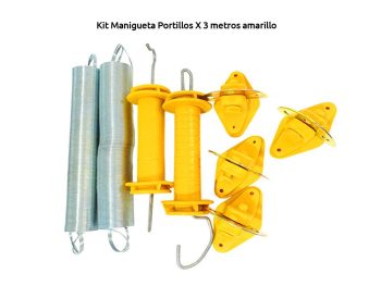 Kit manigueta portillos x 3 metros – amarillo