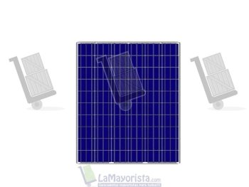 Panel solar 40 w policristalino 12 vts 36 celdas
